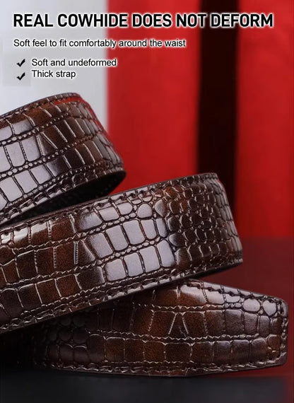 Men's Premium Leather Belt Combo | B1G1 Free | ₹599