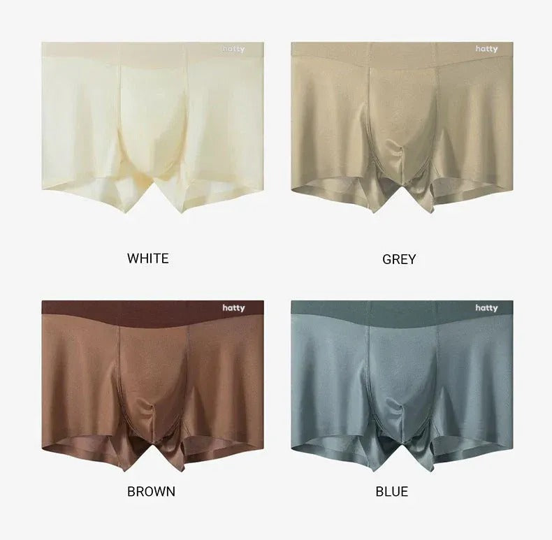 👑 Men's Premium Comfort Boxer Briefs | Ultra Soft & Breathable | Pack of 6