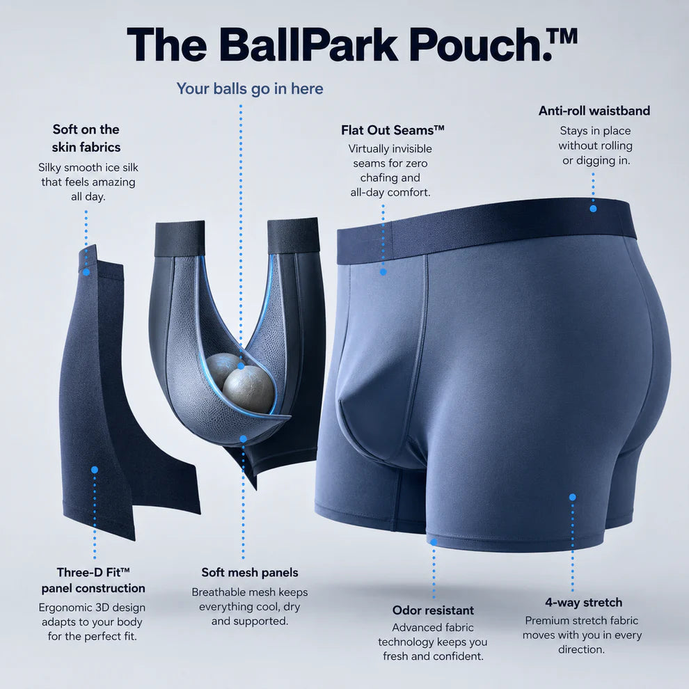 👑 Men's Premium Comfort Boxer Briefs | Ultra Soft & Breathable | Pack of 6